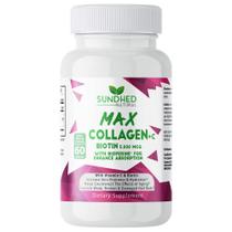 Suplemento Sundhed Natural Max Collagen Plus C 60 cápsulas