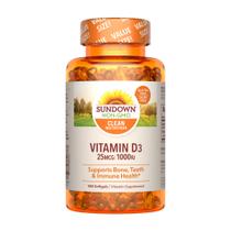 Suplemento Sundown Naturista de Vitamina D3 1000 UI - 400 Cápsulas