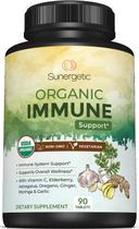 Suplemento Sunergetic Organic Immune Support 90 comprimidos