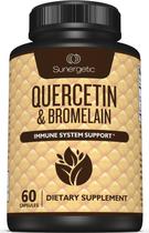 Suplemento Sunergetic Premium Quercetina e Bromelaína 60 cápsulas