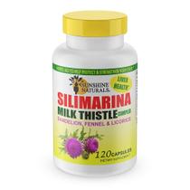 Suplemento Sunshine Naturals Milk Thistle Complex 600 mg