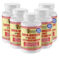 Suplemento Sunshine Naturals Super Digestive 100 comprimidos x5