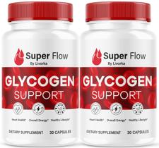 Suplemento Super Flow Glycogen Support - 120 Cápsulas (2 Pacotes com 60) Suplemento Super Flow Glycogen Support - 120 Cápsulas (2 Pacotes com 60)