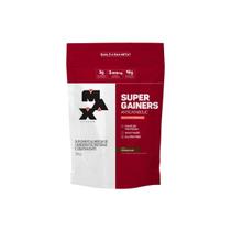 Suplemento super gainers max titanium refil 3kg - sabores