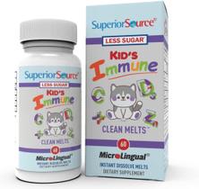 Suplemento Superior Source Kid's Immune Clean Melts 60 comprimidos Suplemento Superior Source Kid's Immune Clean Melts 60 comprimidos