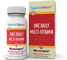 Suplemento Superior Source One Daily Multivitamin 100 comprimidos