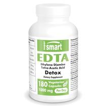 Suplemento Supersmart de cálcio dissódico EDTA 1000 mg 180 cápsulas