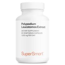 Suplemento Supersmart Polypodium Leucotomos: Extrato de 1000 mg Suplemento Supersmart Polypodium Leucotomos: Extrato de 1000 mg