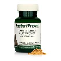Suplemento: Suporte de corpo inteiro para cães Standard Process Inc.