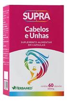 Suplemento Supra Cabelos E Unhas Com 60 Cápsulas - Herbamed