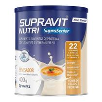 Suplemento Supravit Nutri SupraSenior Sem Sabor 400g - Hertz