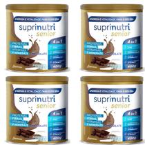 Suplemento suprinutri senior chocolate 4 latas 400g farmax Suplemento suprinutri senior chocolate 4 latas 400g farmax