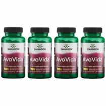 Suplemento Swanson AvoVida Joint Health 300 mg 60 cápsulas, pacote com 4 Suplemento Swanson AvoVida Joint Health 300 mg 60 cápsulas, pacote com 4