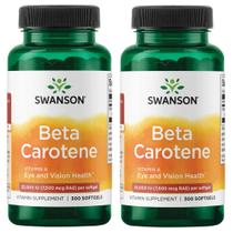 Suplemento Swanson Beta-Caroteno, Vitamina A, 25000 UI, 300 Cápsulas Gelatinosas Suplemento Swanson Beta-Caroteno, Vitamina A, 25000 UI, 300 Cápsulas Gelatinosas