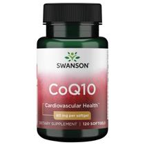 Suplemento Swanson CoQ10 60 mg 120 cápsulas gelatinosas para doenças cardiovasculares
