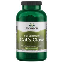 Suplemento Swanson Full Specturm Cat's Claw 500 mg 250 cápsulas Suplemento Swanson Full Specturm Cat's Claw 500 mg 250 cápsulas