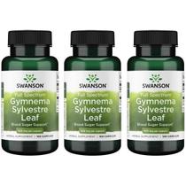 Suplemento Swanson Gymnema Sylvestre Leaf 400 mg (100 cápsulas x 3) Suplemento Swanson Gymnema Sylvestre Leaf 400 mg (100 cápsulas x 3)
