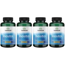 Suplemento Swanson Inositol 650 mg 100 cápsulas 4 frascos Suplemento Swanson Inositol 650 mg 100 cápsulas 4 frascos