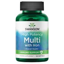 Suplemento Swanson Multi High Potency 120 cápsulas gelatinosas