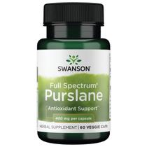 Suplemento Swanson Portulaca de Espectro Completo 400mg 60 Cápsulas