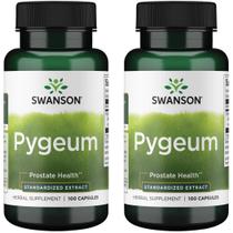 Suplemento Swanson Pygeum (cápsulas de 125 mg) para a saúde da próstata