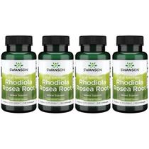 Suplemento Swanson Rhodiola Rosea Rosea Root 400 mg 100 cápsulas x4 Suplemento Swanson Rhodiola Rosea Rosea Root 400 mg 100 cápsulas x4