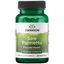 Suplemento Swanson Saw Palmetto 320 mg 60 cápsulas