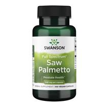 Suplemento Swanson Saw Palmetto 540mg 100 cápsulas