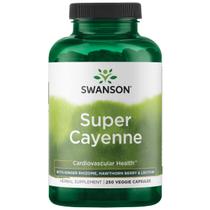 Suplemento Swanson Super Cayenne 250 cápsulas vegetais Suplemento Swanson Super Cayenne 250 cápsulas vegetais