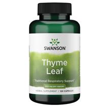 Suplemento Swanson Thyme Leaf 500mg 120 cápsulas