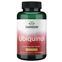Suplemento Swanson Ubiquinol 100mg 120 cápsulas gelatinosas CoQ10
