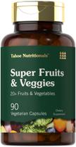 Suplemento Tahoe Nutritionals Super Fruits & Veggies 90 cápsulas Suplemento Tahoe Nutritionals Super Fruits & Veggies 90 cápsulas