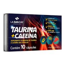 Suplemento Taurina + Cafeína com 10Cps - La San Day