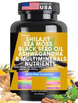 Suplemento Tenggroup Shilajit Sea Moss Black Sea Moss Suplemento Tenggroup Shilajit Sea Moss Black Sea Moss