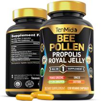 Suplemento Tenmido Organic Bee Pollen 7 em 1 120 cápsulas