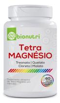 Suplemento Tetra Magnésio 60 Cápsulas - Super 100g Suplemento Tetra Magnésio 60 Cápsulas - Super 100g