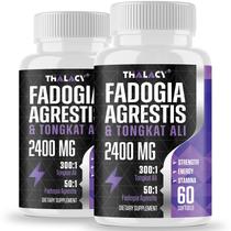 Suplemento Thalacy Fadogia Agrestis 1400 mg e Tongkat Ali 1000 mg