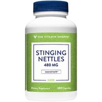 Suplemento The Vitamin Shoppe Stinging Nettles 480 mg (300 cápsulas)
