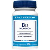 Suplemento The Vitamin Shoppe Vitamina B12 1.000 mcg 100 pastilhas