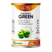 Suplemento thermo green sabor maça verde 300g mix nutri
