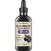 Suplemento Think Above Elderberry Liquid Drops 600mg 60mL