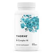 Suplemento THORNE B-Complex 6 Complexo de Vitamina B 60 cápsulas