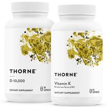 Suplemento THORNE Bone Health Vitamina D3 e Vitamina K