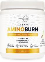 Suplemento Tipo Zero Amino Burn Vegan BCAAs + Pré-Treino