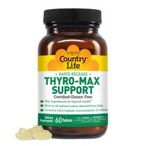 Suplemento tireoidiano Country Life Thyro-Max Support 60 cápsulas