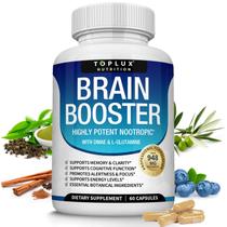 Suplemento Toplux Brain Booster Nootropic 60 cápsulas Suplemento Toplux Brain Booster Nootropic 60 cápsulas