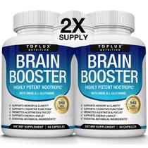 Suplemento Toplux Brain Nootrópico 60 Cápsulas con DMAE
