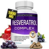 Suplemento Toplux Resveratrol Complex 1800mg 90 cápsulas
