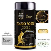 Suplemento Touro Forte Define Abdomen 60cápsulas + brinde - Alisson Nutrition