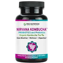 Suplemento Trio Nutrition Nirvana Kombucha com probióticos